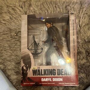 The Walking Dead Daryl Dixon Action Figure - Black and Brown
